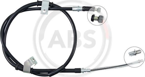 A.B.S. K14174 - Cablu, frana de parcare www.parts5.com