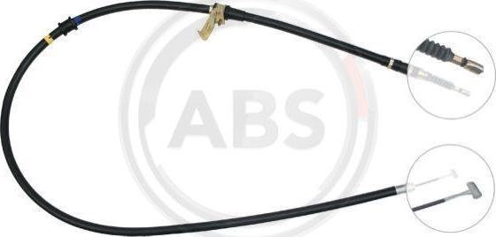 A.B.S. K15857 - Seilzug, Feststellbremse www.parts5.com