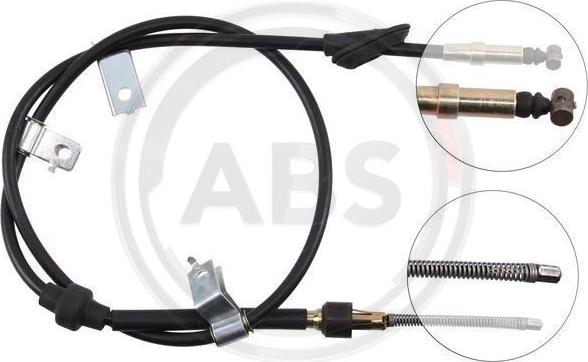 A.B.S. K15718 - Cable de accionamiento, freno de estacionamiento www.parts5.com