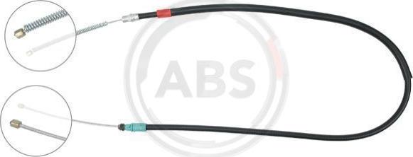 A.B.S. K16917 - Cable de accionamiento, freno de estacionamiento www.parts5.com