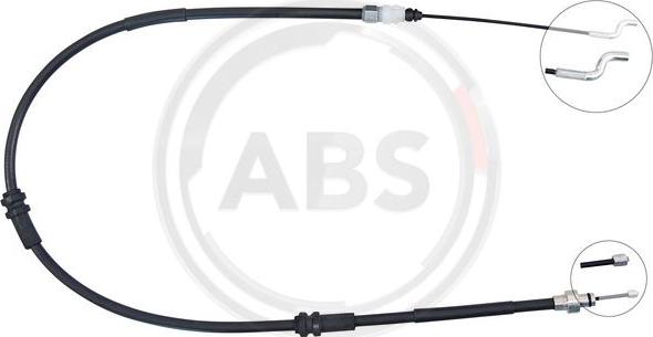 A.B.S. K16006 - Cablu, frana de parcare www.parts5.com