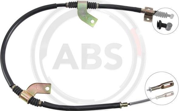 A.B.S. K16817 - Cablu, frana de parcare www.parts5.com