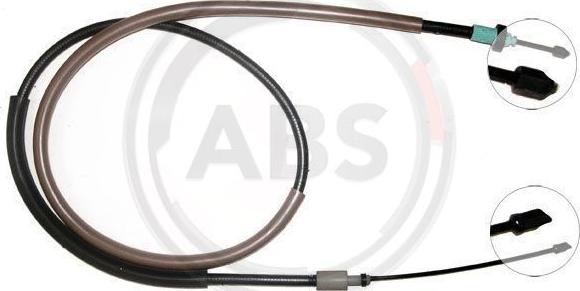 A.B.S. K16707 - Cable, parking brake www.parts5.com