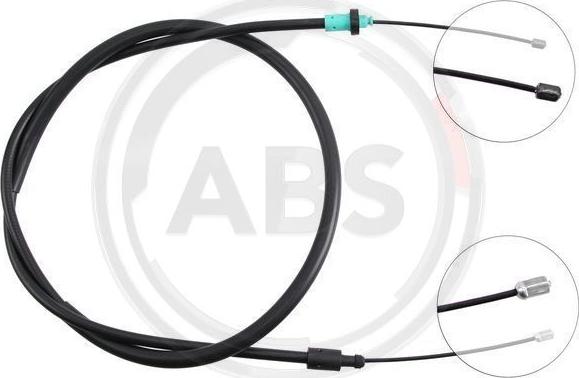 A.B.S. K16728 - Cablu, frana de parcare www.parts5.com