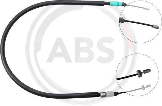 A.B.S. K16727 - Cable, parking brake www.parts5.com