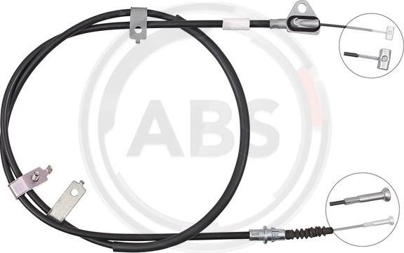 A.B.S. K10049 - Cablu, frana de parcare www.parts5.com