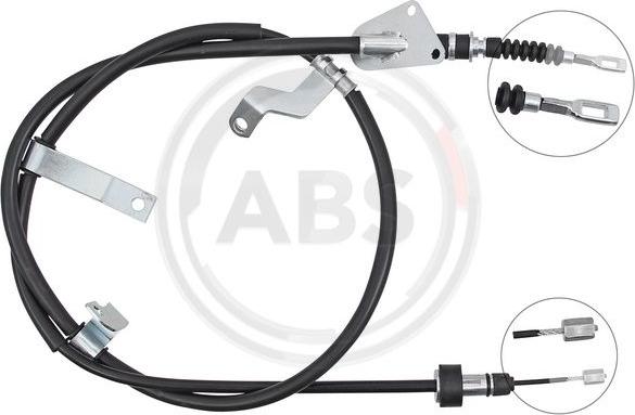 A.B.S. K10050 - Cable de accionamiento, freno de estacionamiento www.parts5.com