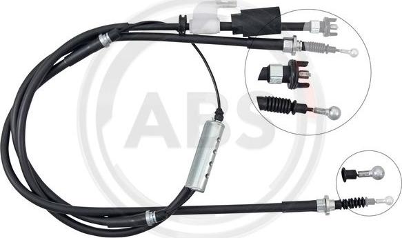 A.B.S. K10014 - Cable, parking brake www.parts5.com