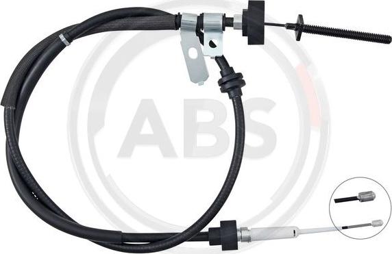 A.B.S. K10012 - Cable, parking brake www.parts5.com