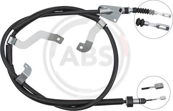 A.B.S. K10074 - Cable de accionamiento, freno de estacionamiento www.parts5.com