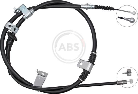 A.B.S. K10229 - Cable, parking brake www.parts5.com