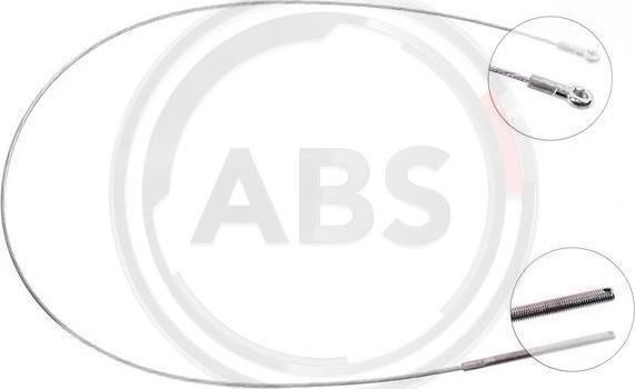 A.B.S. K11165 - Cable, parking brake www.parts5.com