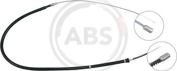 A.B.S. K18406 - Cable de accionamiento, freno de estacionamiento www.parts5.com