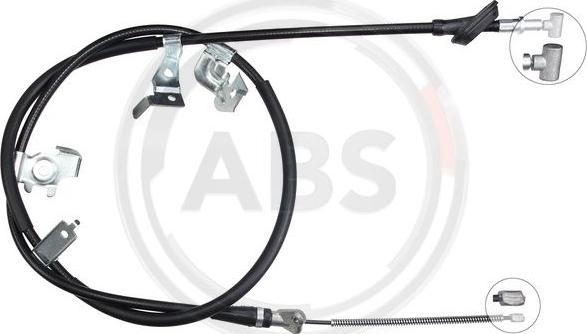 A.B.S. K13935 - Cablu, frana de parcare www.parts5.com