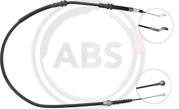 A.B.S. K13556 - Cable de accionamiento, freno de estacionamiento www.parts5.com