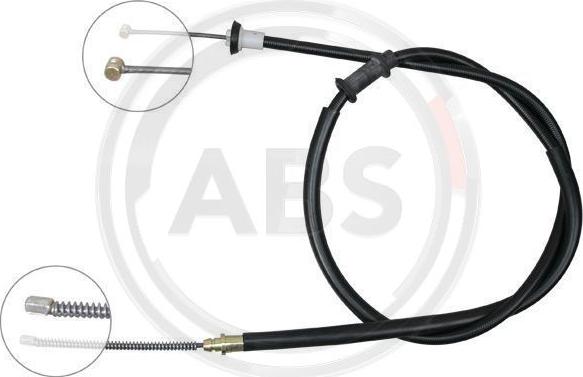 A.B.S. K13106 - Cable de accionamiento, freno de estacionamiento www.parts5.com