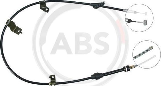 A.B.S. K13807 - Ντίζα, φρένο ακινητοποίησης www.parts5.com