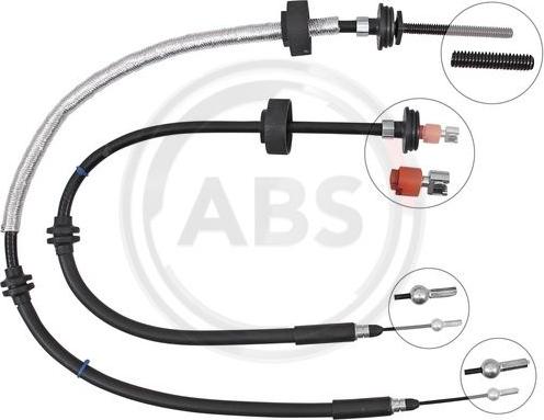 A.B.S. K13832 - Cable, parking brake www.parts5.com