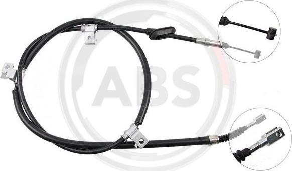 A.B.S. K13828 - Cable de accionamiento, freno de estacionamiento www.parts5.com