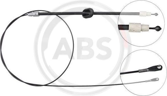 A.B.S. K13311 - Cable de accionamiento, freno de estacionamiento www.parts5.com