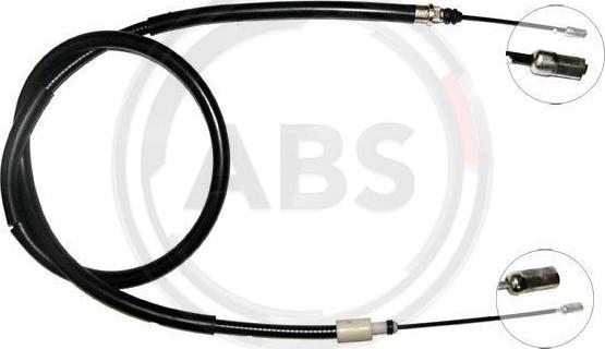 A.B.S. K13388 - Cable de accionamiento, freno de estacionamiento www.parts5.com