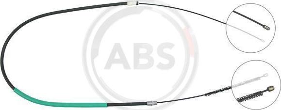 A.B.S. K13326 - Cable, parking brake www.parts5.com