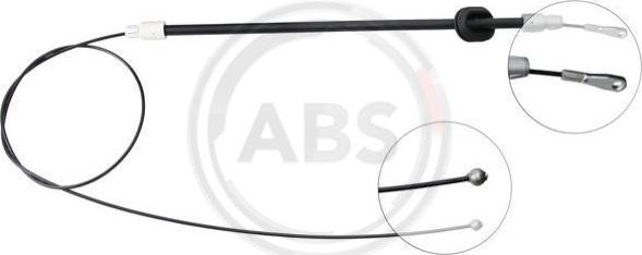 A.B.S. K13291 - Cable de accionamiento, freno de estacionamiento www.parts5.com