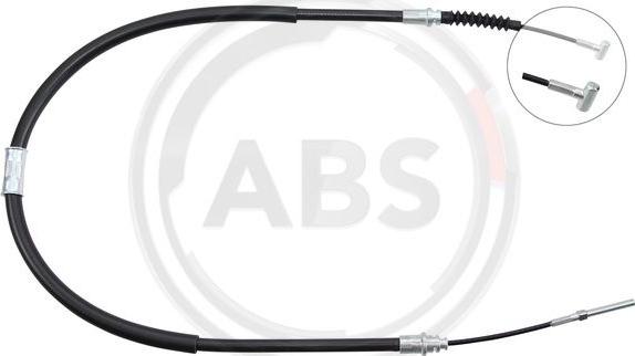 A.B.S. K12052 - Cable, parking brake www.parts5.com