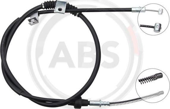 A.B.S. K12083 - Cable de accionamiento, freno de estacionamiento www.parts5.com