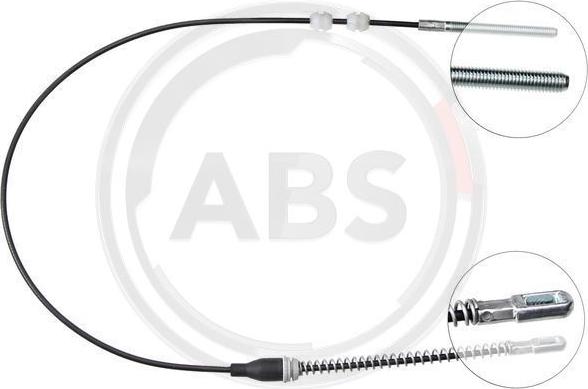 A.B.S. K12027 - Cable, parking brake www.parts5.com