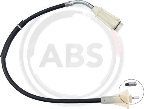 A.B.S. K17598 - Seilzug, Feststellbremse www.parts5.com