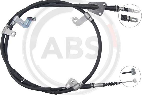 A.B.S. K17516 - Cable, parking brake www.parts5.com