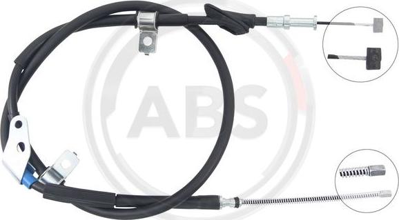 A.B.S. K17582 - Cable, parking brake parts5.com