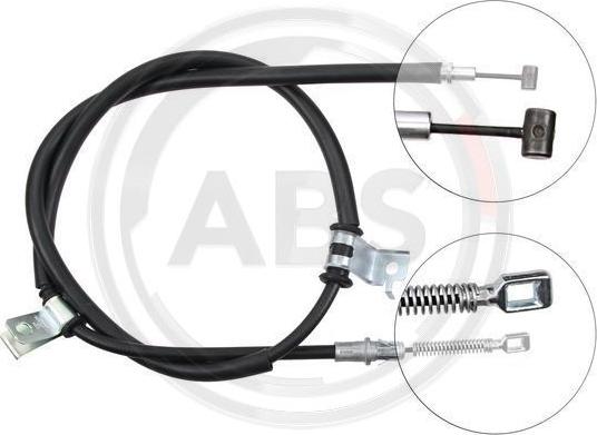 A.B.S. K17037 - Cable de accionamiento, freno de estacionamiento www.parts5.com