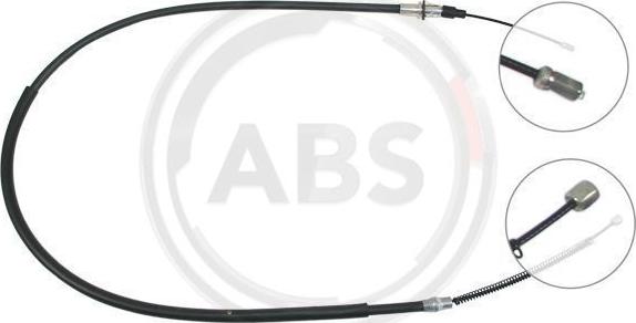 A.B.S. K17155 - Cable de accionamiento, freno de estacionamiento www.parts5.com