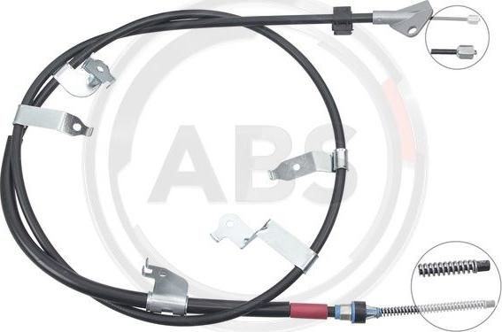 A.B.S. K17293 - Cable, parking brake www.parts5.com