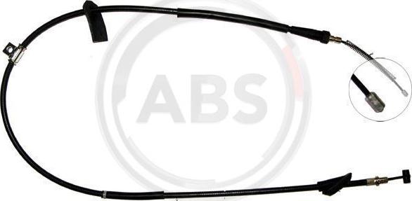 A.B.S. K17768 - Cable, parking brake parts5.com