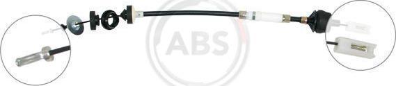 A.B.S. K24900 - Clutch Cable www.parts5.com