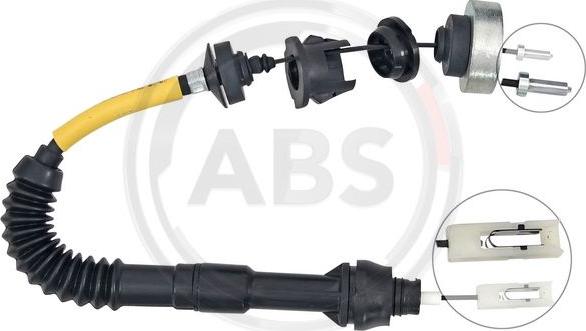 A.B.S. K26860 - Clutch Cable www.parts5.com