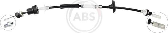 A.B.S. K22350 - Cable de accionamiento, accionamiento del embrague www.parts5.com