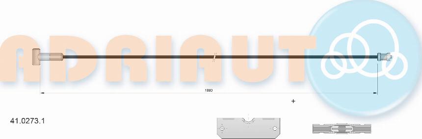 Adriauto 41.0273.1 - Seilzug, Feststellbremse www.parts5.com