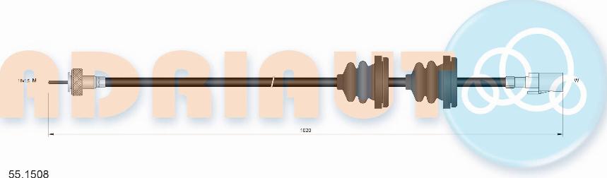 Adriauto 551508 - Tacho Shaft www.parts5.com