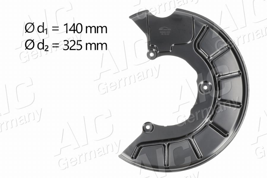 AIC 54846 - Splash Panel, guard, brake disc www.parts5.com