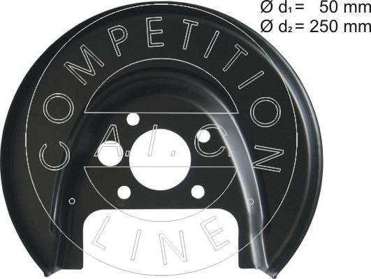 AIC 54704 - Splash Panel, guard, brake disc parts5.com