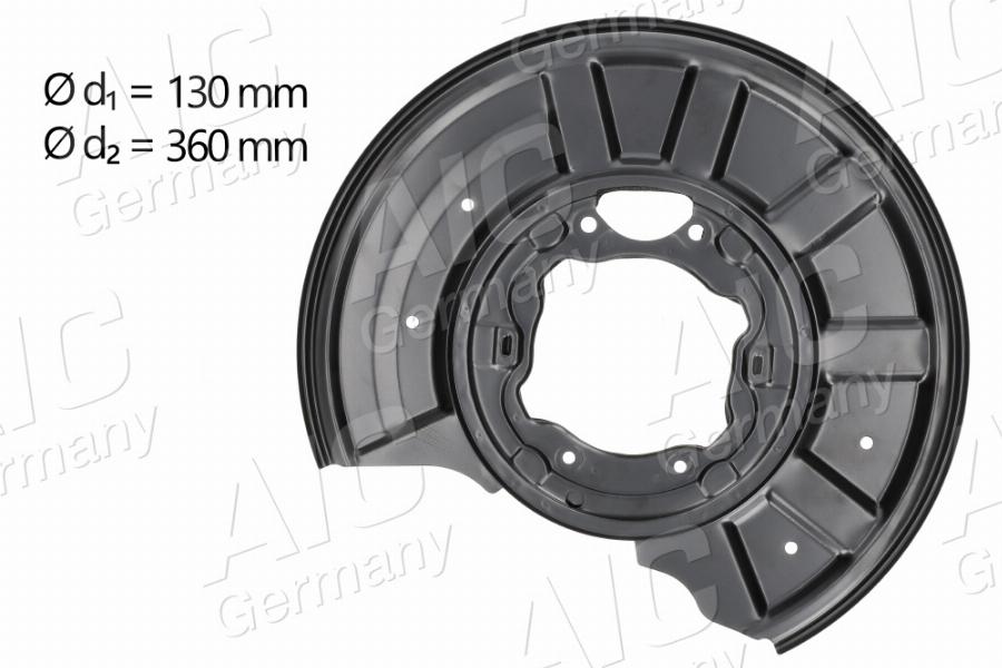 AIC 55101 - Lim za zaštitu od prskanja, kočni disk www.parts5.com