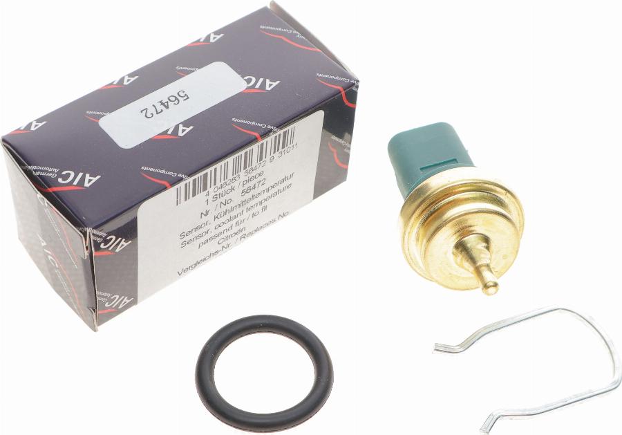 AIC 56472 - Érzékelő, hűtőfolyadék-hőmérséklet www.parts5.com