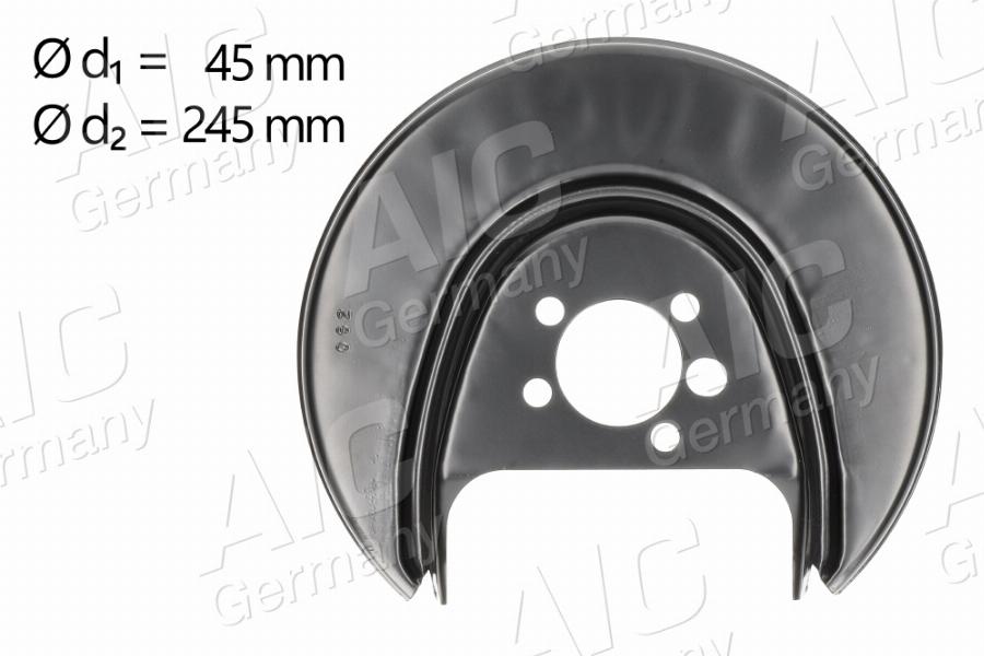 AIC 56016 - Splash Panel, guard, brake disc www.parts5.com