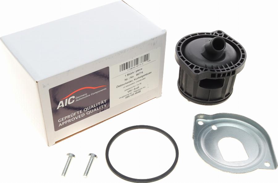 AIC 56774 - Ölabscheider, Kurbelgehäuseentlüftung www.parts5.com