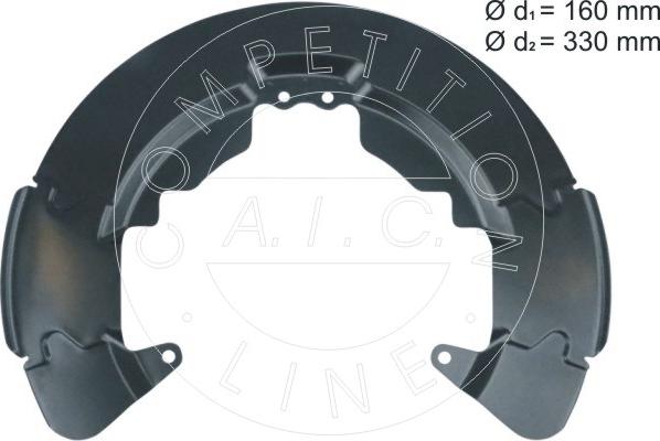 AIC 58107 - Protectie stropire,disc frana www.parts5.com