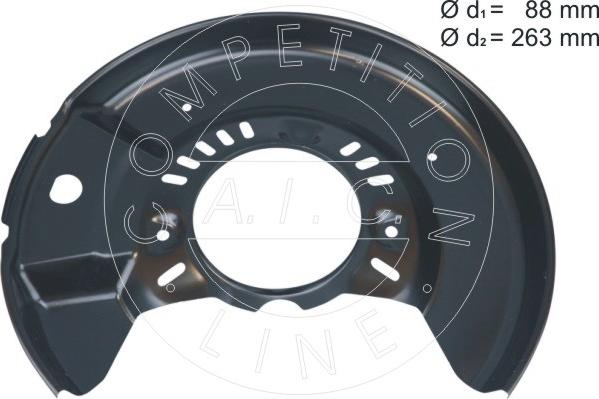 AIC 58277 - Protectie stropire,disc frana www.parts5.com